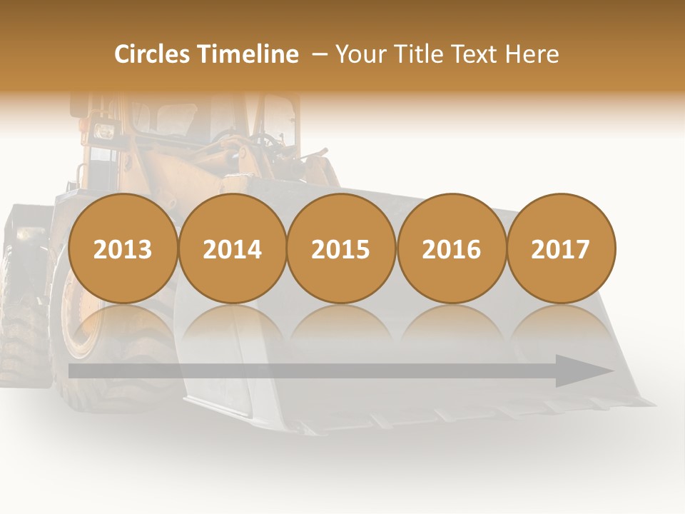 Bagger Big Dredge PowerPoint Template