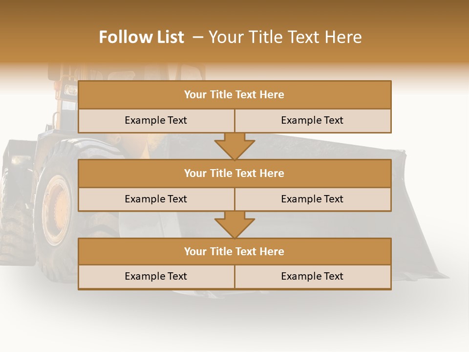 Bagger Big Dredge PowerPoint Template