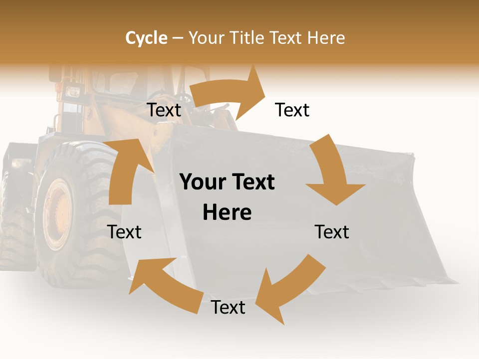 Bagger Big Dredge PowerPoint Template
