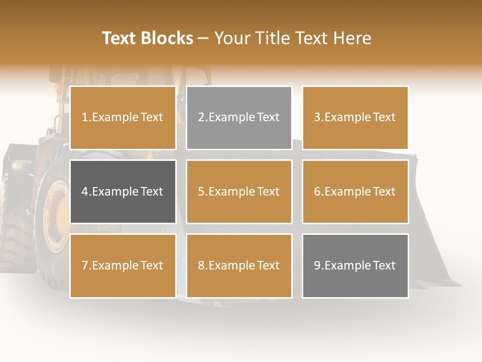 Bagger Big Dredge PowerPoint Template