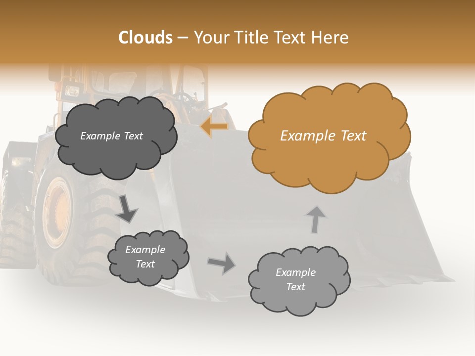Bagger Big Dredge PowerPoint Template