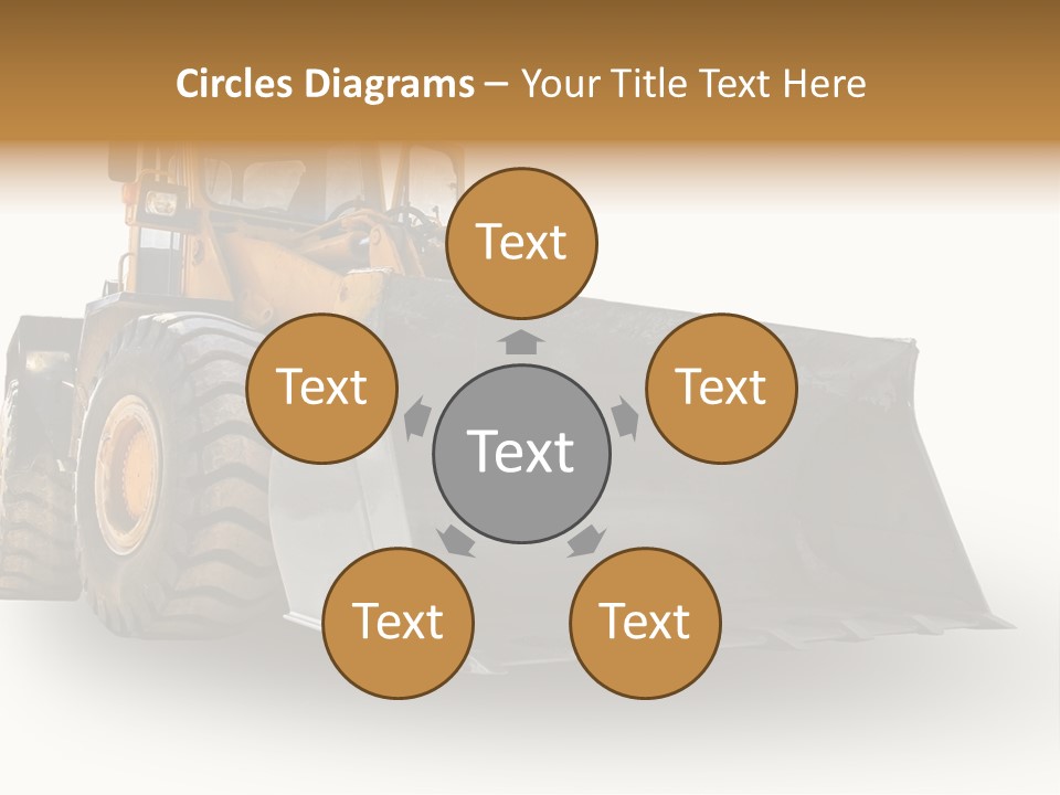 Bagger Big Dredge PowerPoint Template