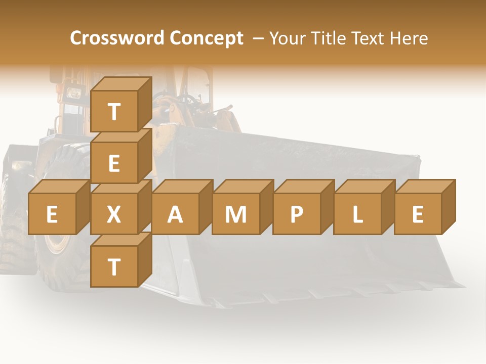 Bagger Big Dredge PowerPoint Template