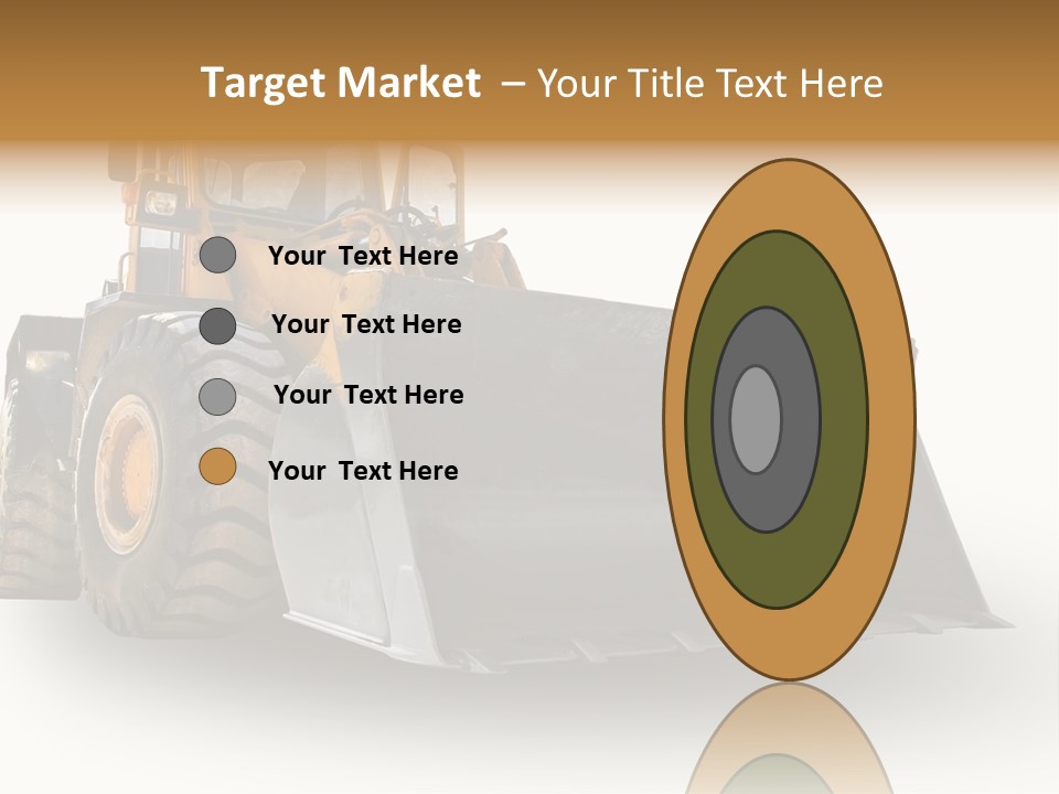 Bagger Big Dredge PowerPoint Template