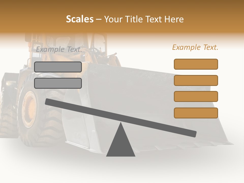 Bagger Big Dredge PowerPoint Template