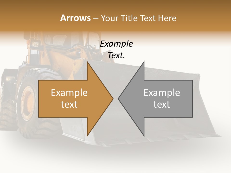 Bagger Big Dredge PowerPoint Template