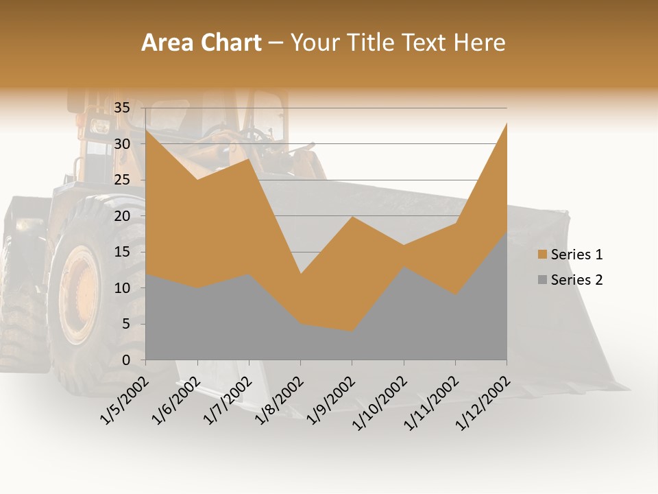 Bagger Big Dredge PowerPoint Template