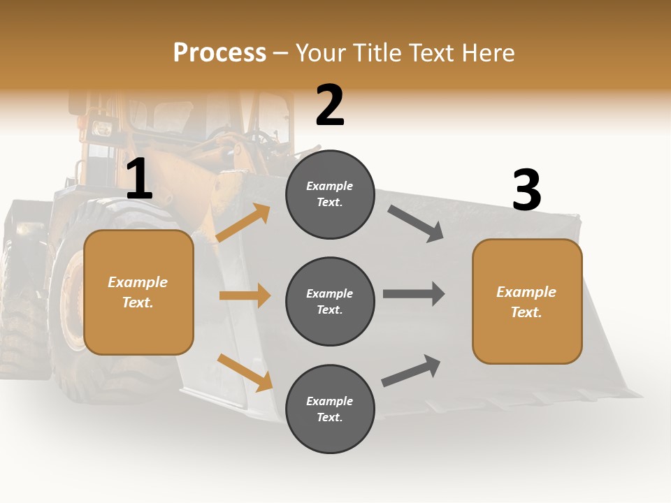 Bagger Big Dredge PowerPoint Template