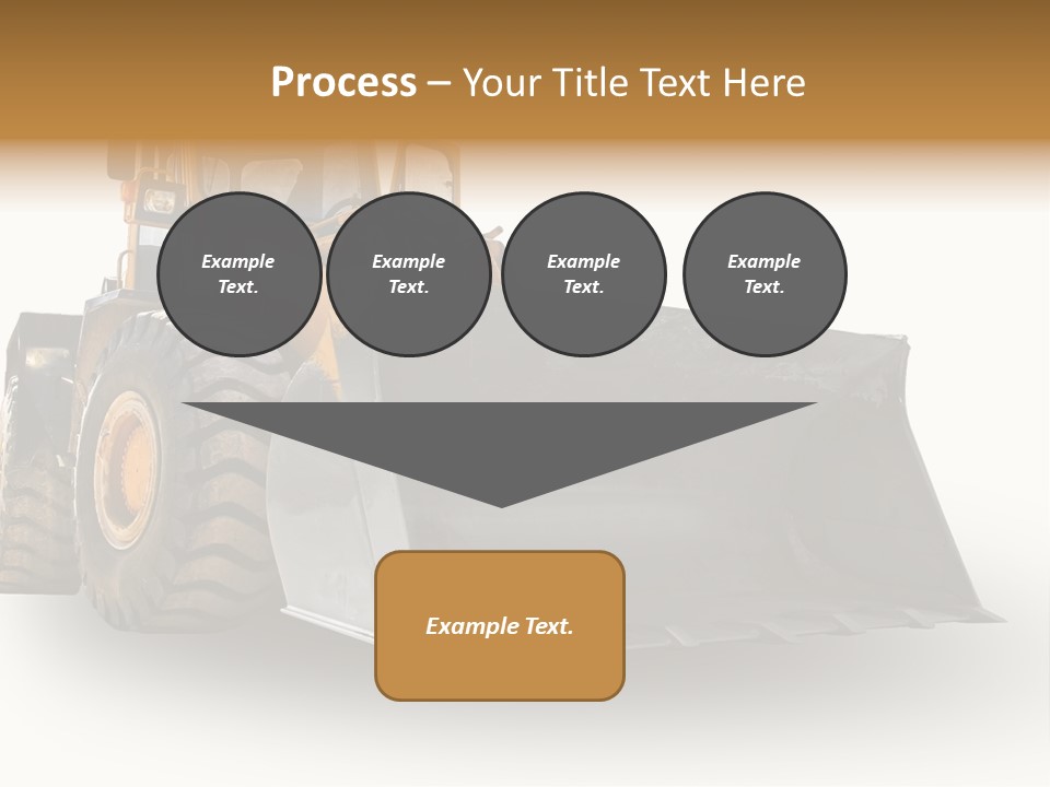 Bagger Big Dredge PowerPoint Template