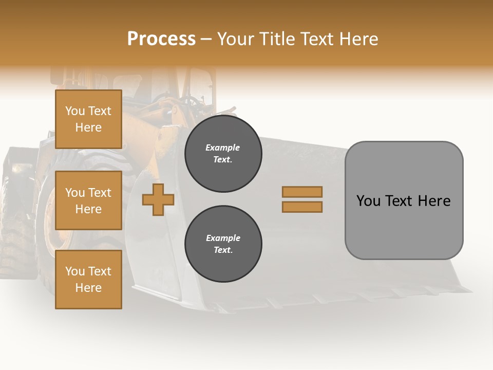 Bagger Big Dredge PowerPoint Template
