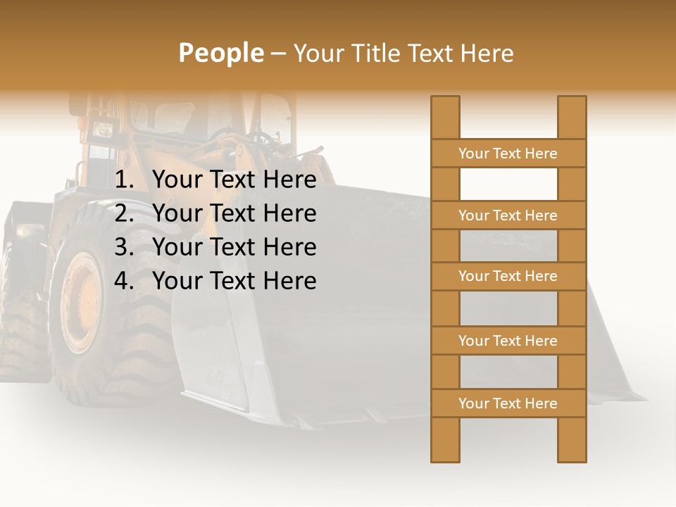 Bagger Big Dredge PowerPoint Template