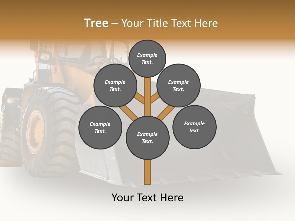 Bagger Big Dredge PowerPoint Template