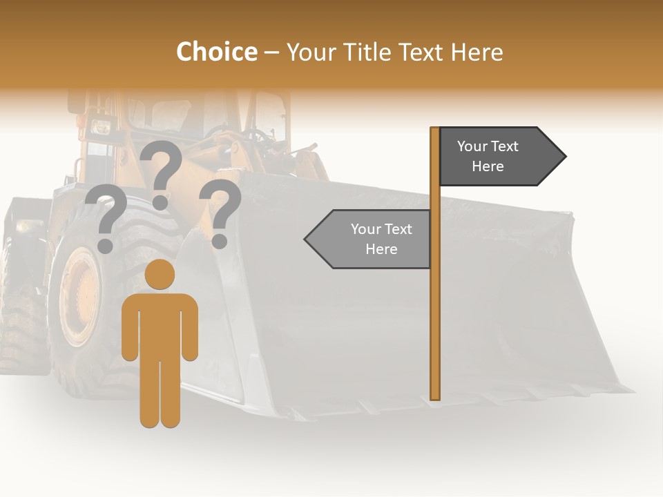 Bagger Big Dredge PowerPoint Template