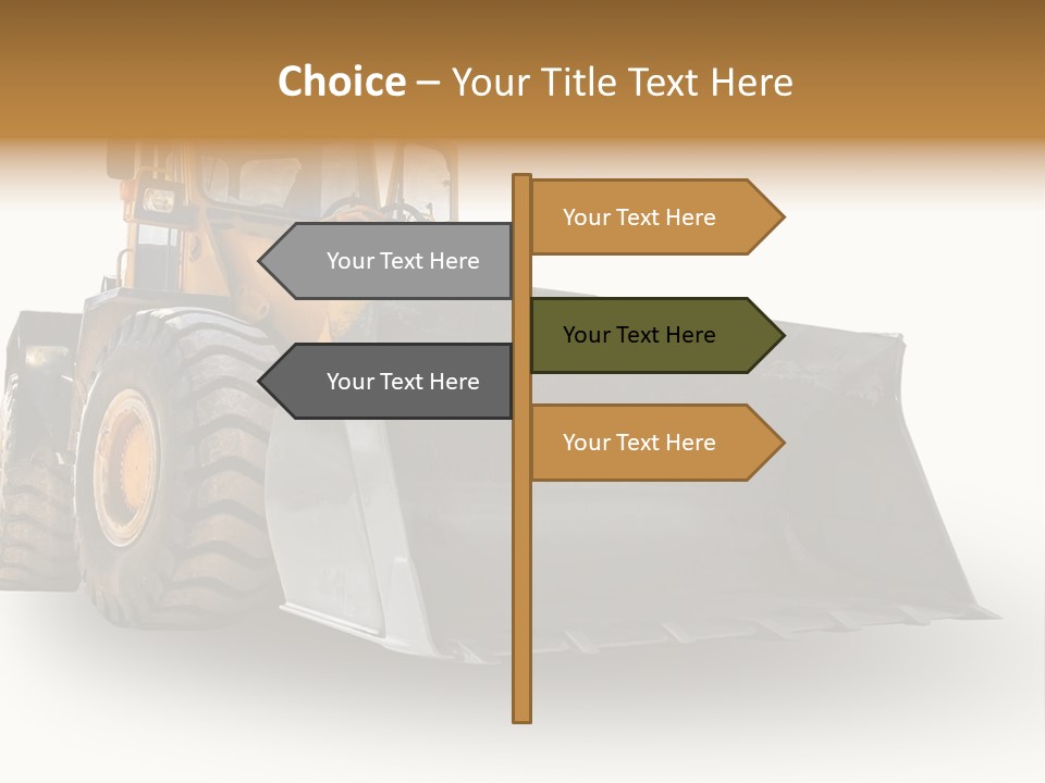 Bagger Big Dredge PowerPoint Template