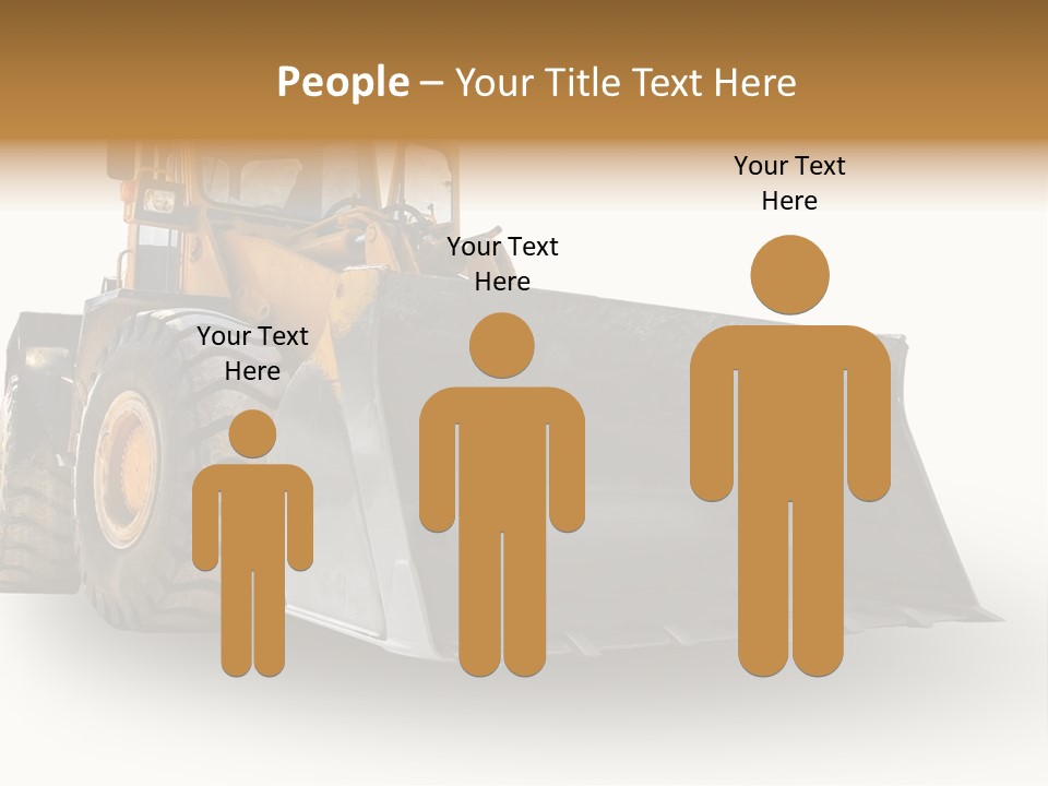 Bagger Big Dredge PowerPoint Template