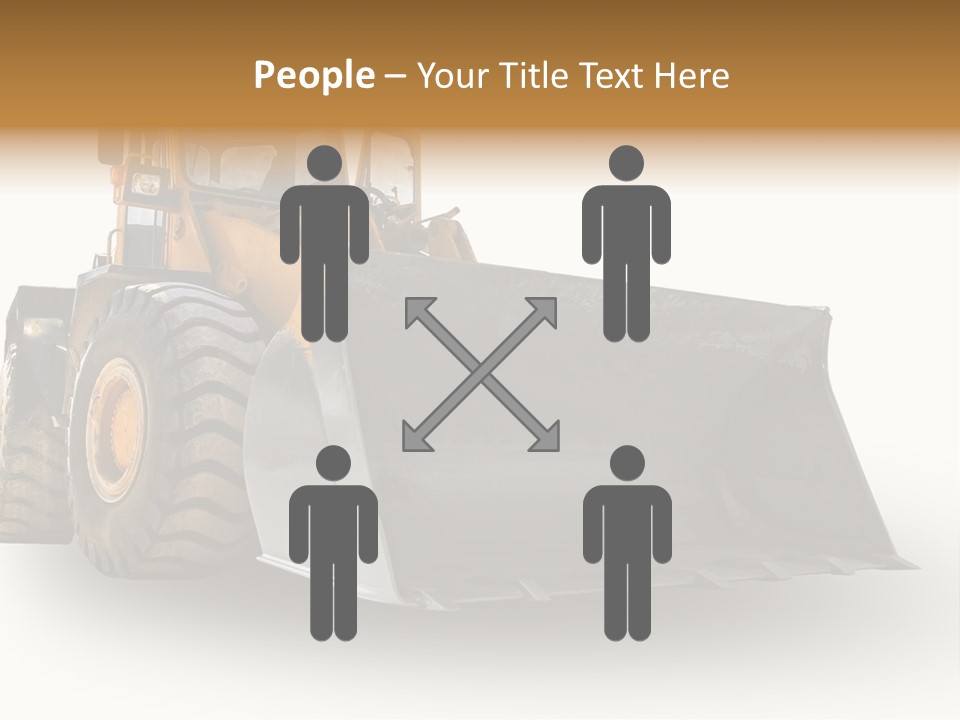 Bagger Big Dredge PowerPoint Template