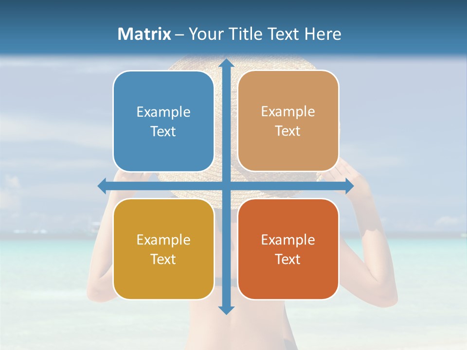 Beach Tropical Sexy PowerPoint Template