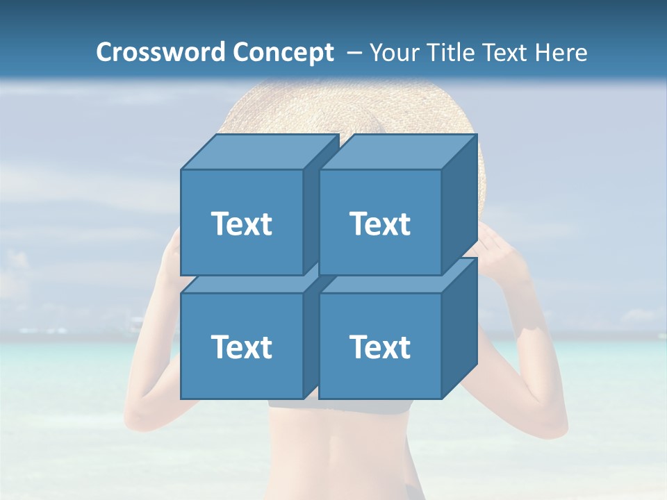 Beach Tropical Sexy PowerPoint Template