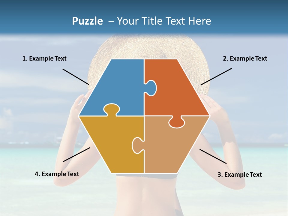 Beach Tropical Sexy PowerPoint Template