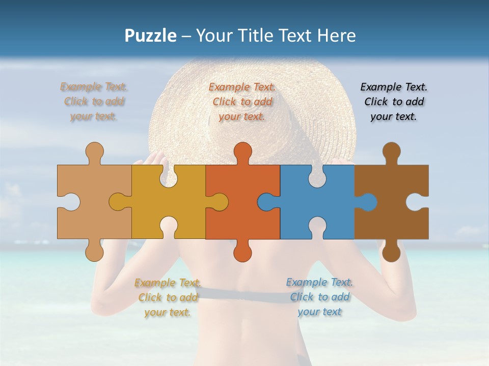 Beach Tropical Sexy PowerPoint Template