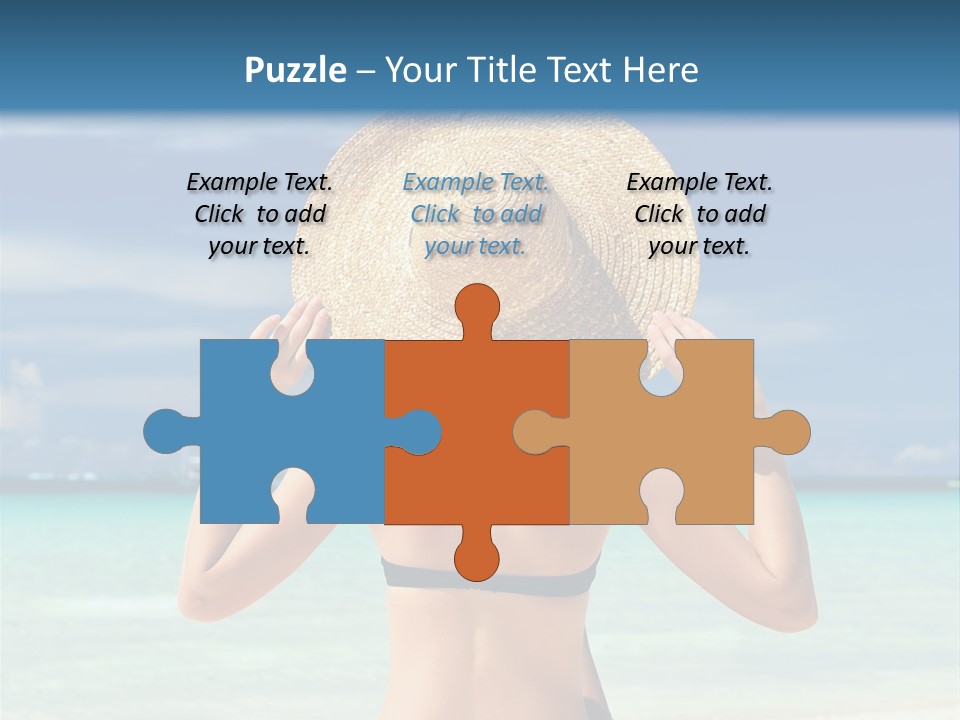 Beach Tropical Sexy PowerPoint Template