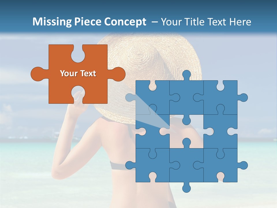 Beach Tropical Sexy PowerPoint Template