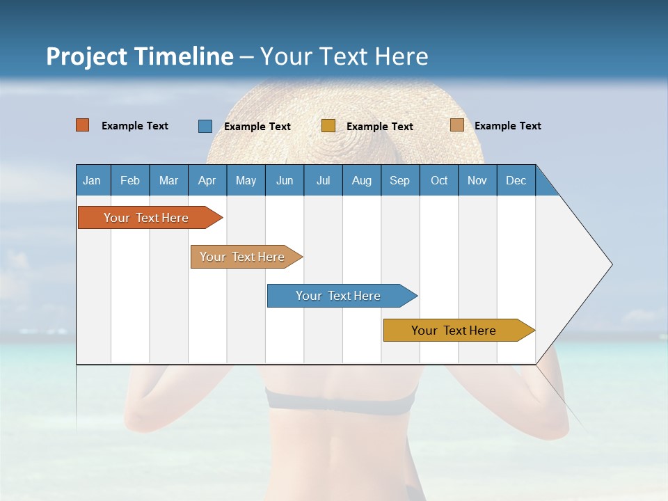 Beach Tropical Sexy PowerPoint Template