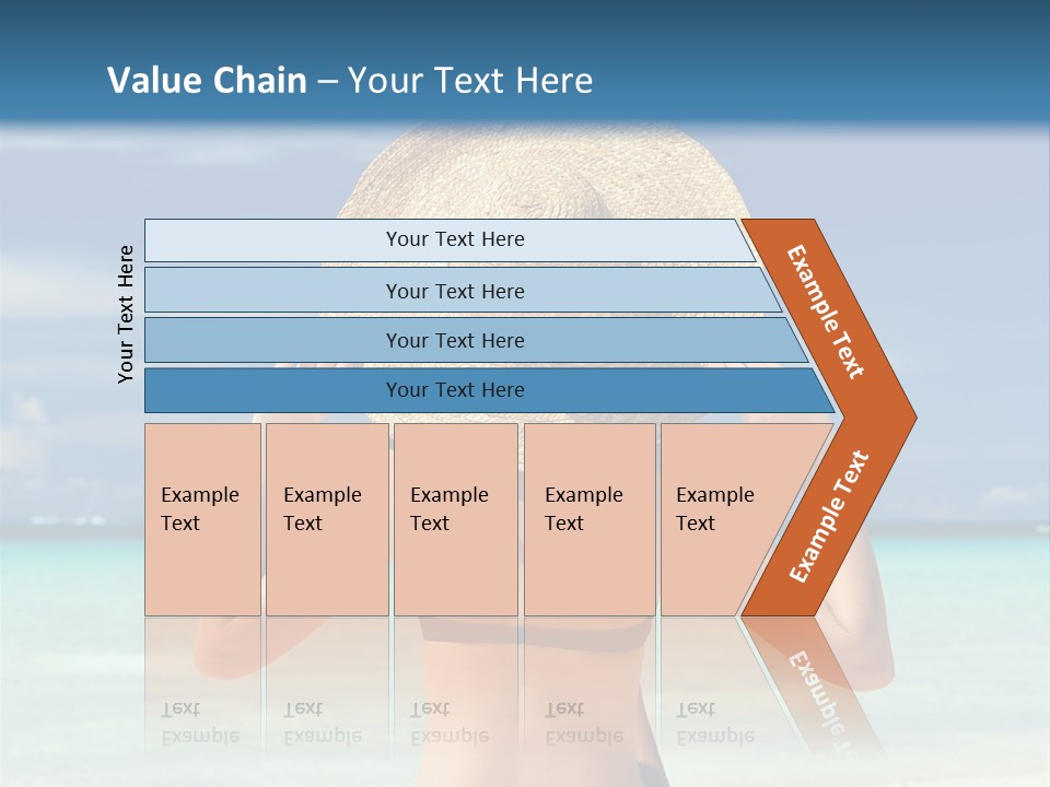 Beach Tropical Sexy PowerPoint Template