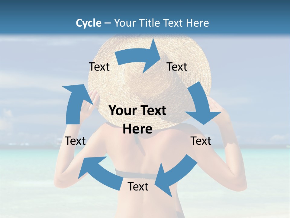 Beach Tropical Sexy PowerPoint Template