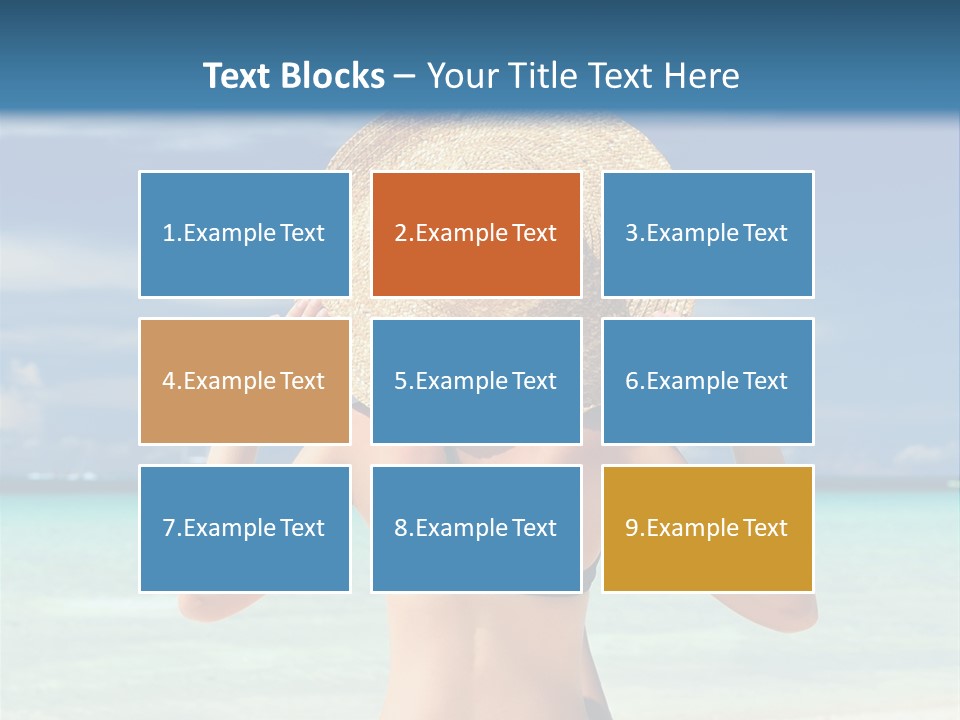 Beach Tropical Sexy PowerPoint Template