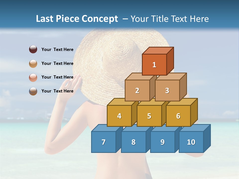 Beach Tropical Sexy PowerPoint Template