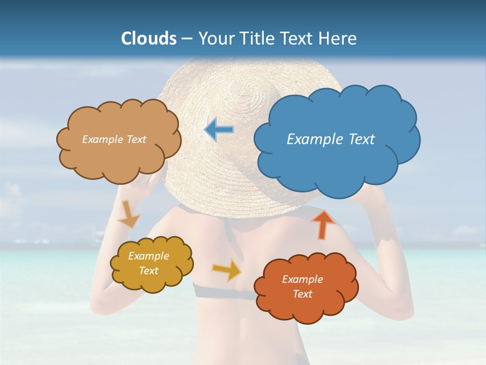 Beach Tropical Sexy PowerPoint Template