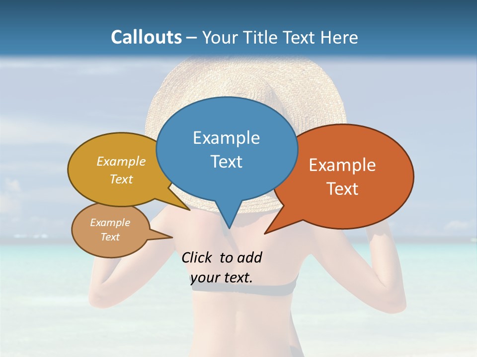 Beach Tropical Sexy PowerPoint Template