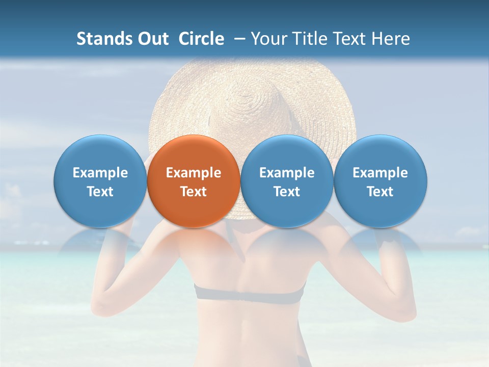 Beach Tropical Sexy PowerPoint Template