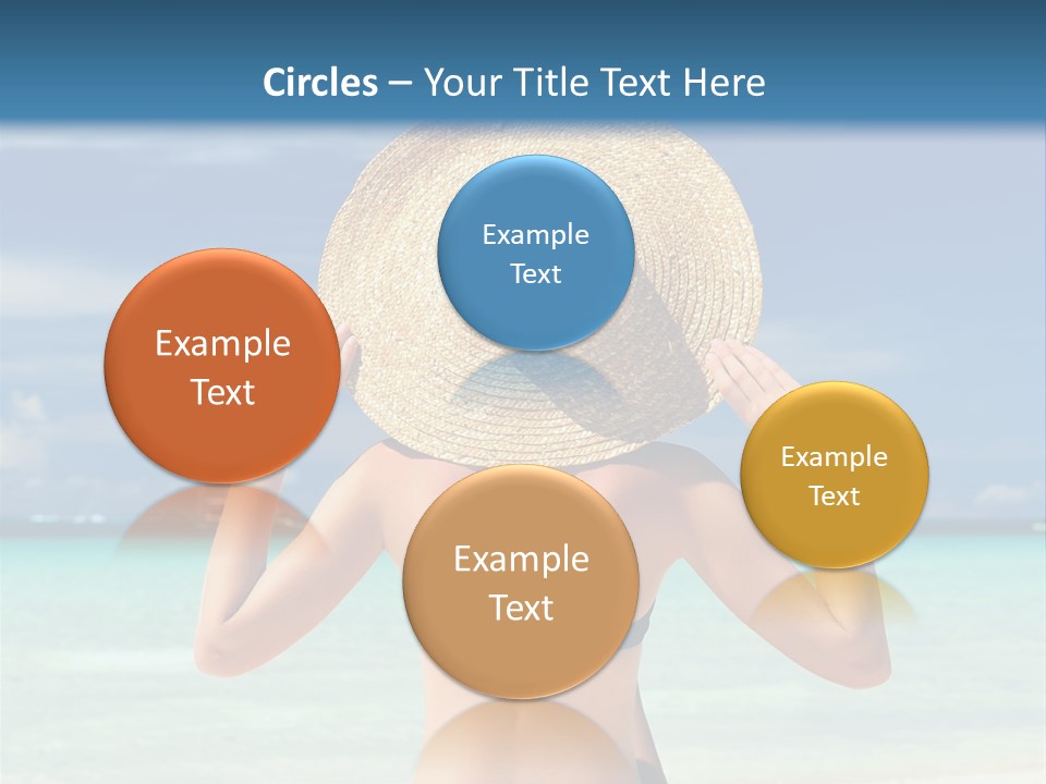 Beach Tropical Sexy PowerPoint Template