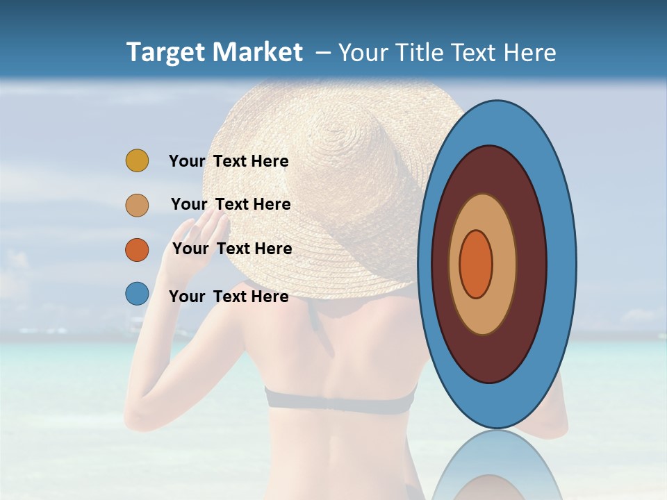 Beach Tropical Sexy PowerPoint Template