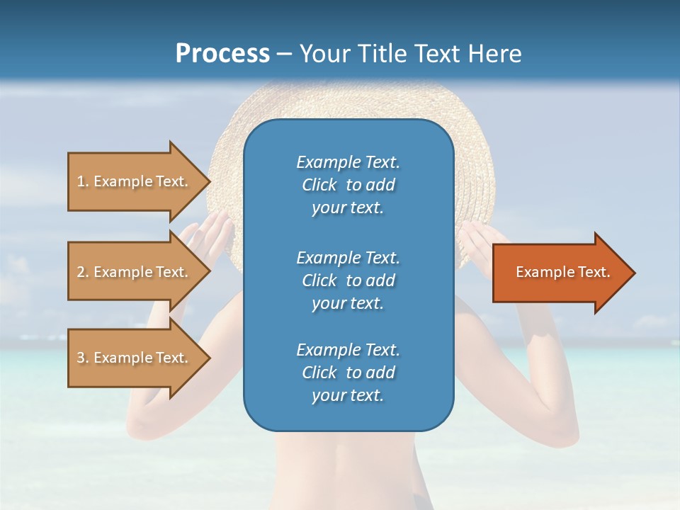 Beach Tropical Sexy PowerPoint Template