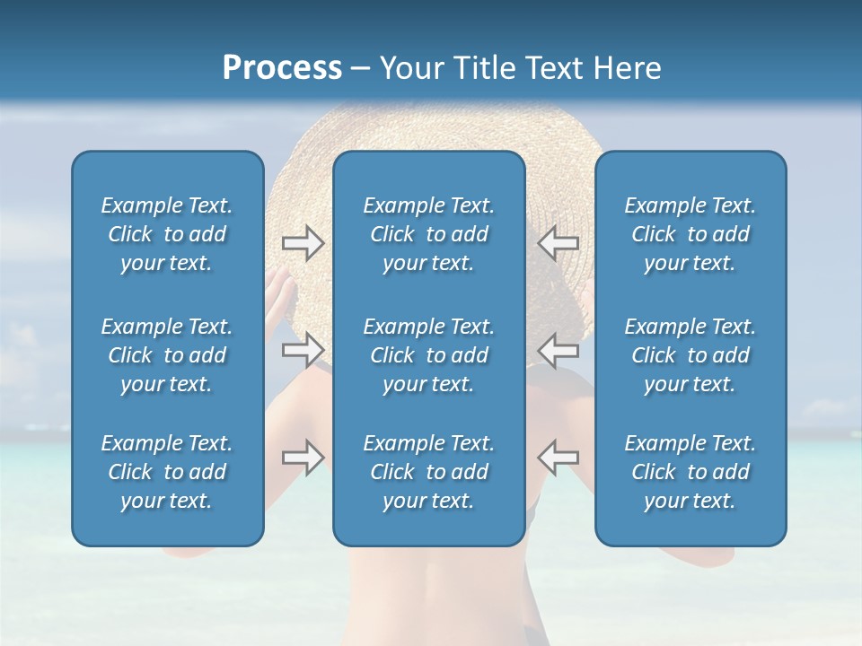 Beach Tropical Sexy PowerPoint Template