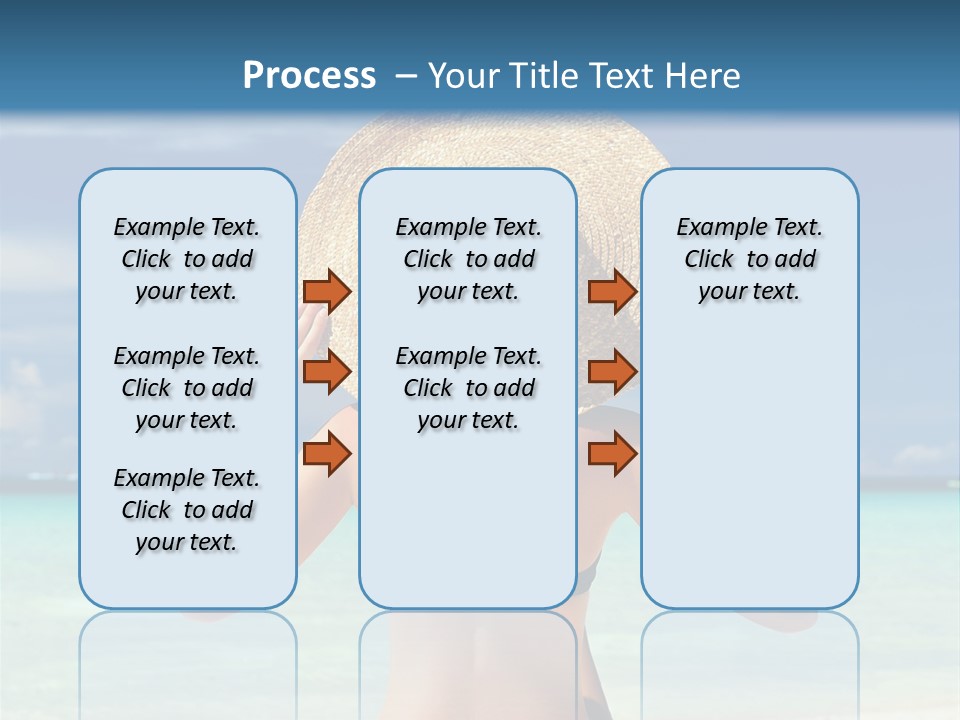 Beach Tropical Sexy PowerPoint Template
