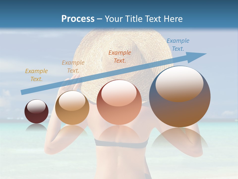 Beach Tropical Sexy PowerPoint Template