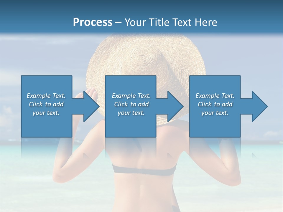 Beach Tropical Sexy PowerPoint Template