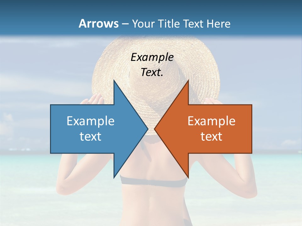 Beach Tropical Sexy PowerPoint Template