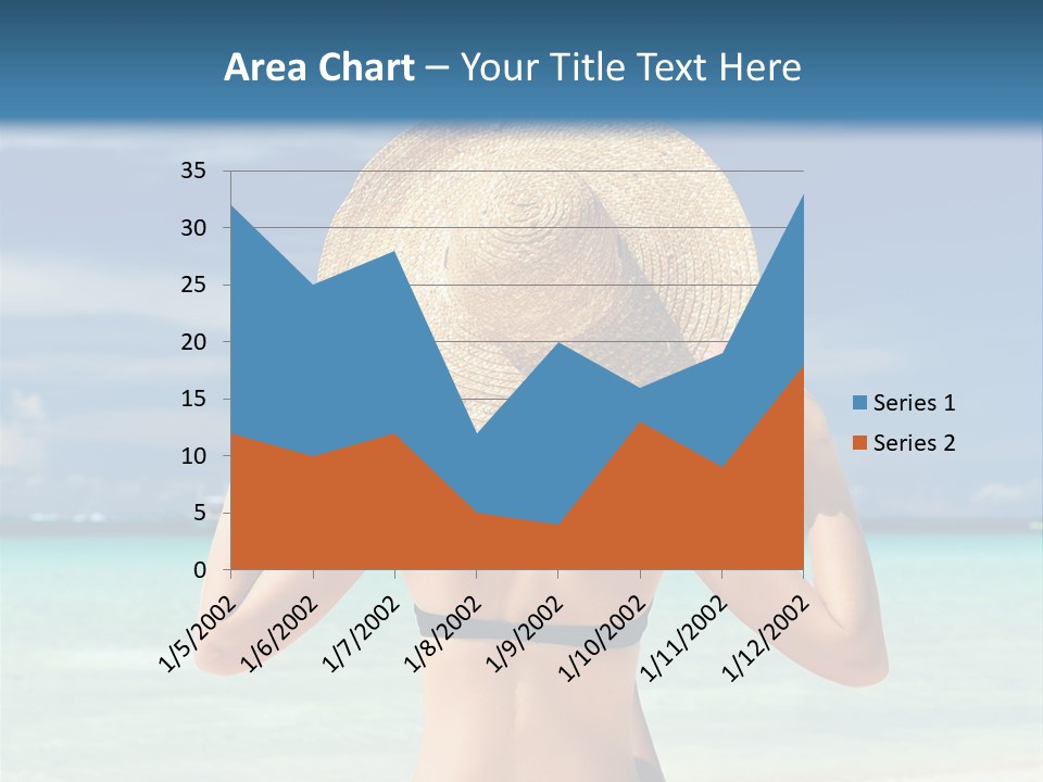 Beach Tropical Sexy PowerPoint Template