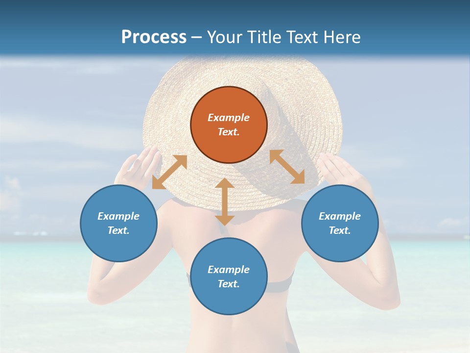 Beach Tropical Sexy PowerPoint Template
