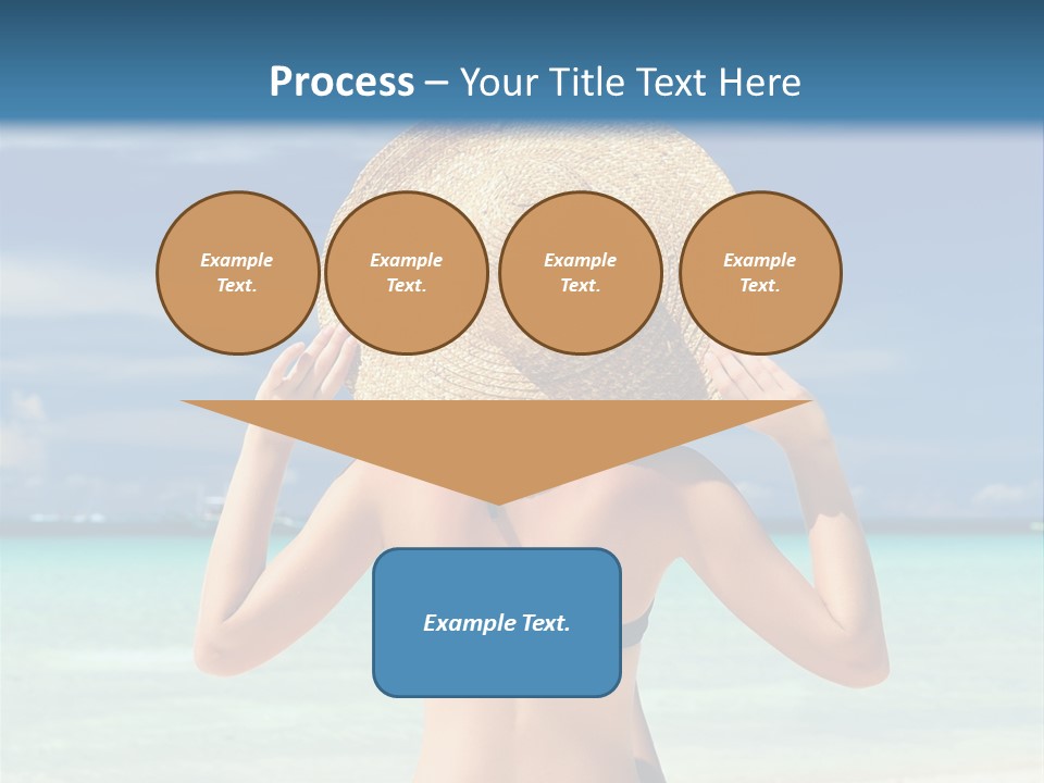 Beach Tropical Sexy PowerPoint Template