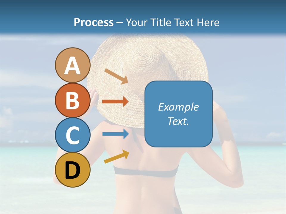 Beach Tropical Sexy PowerPoint Template