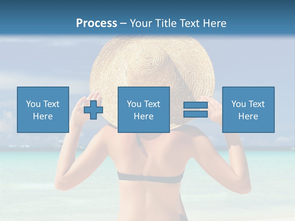 Beach Tropical Sexy PowerPoint Template