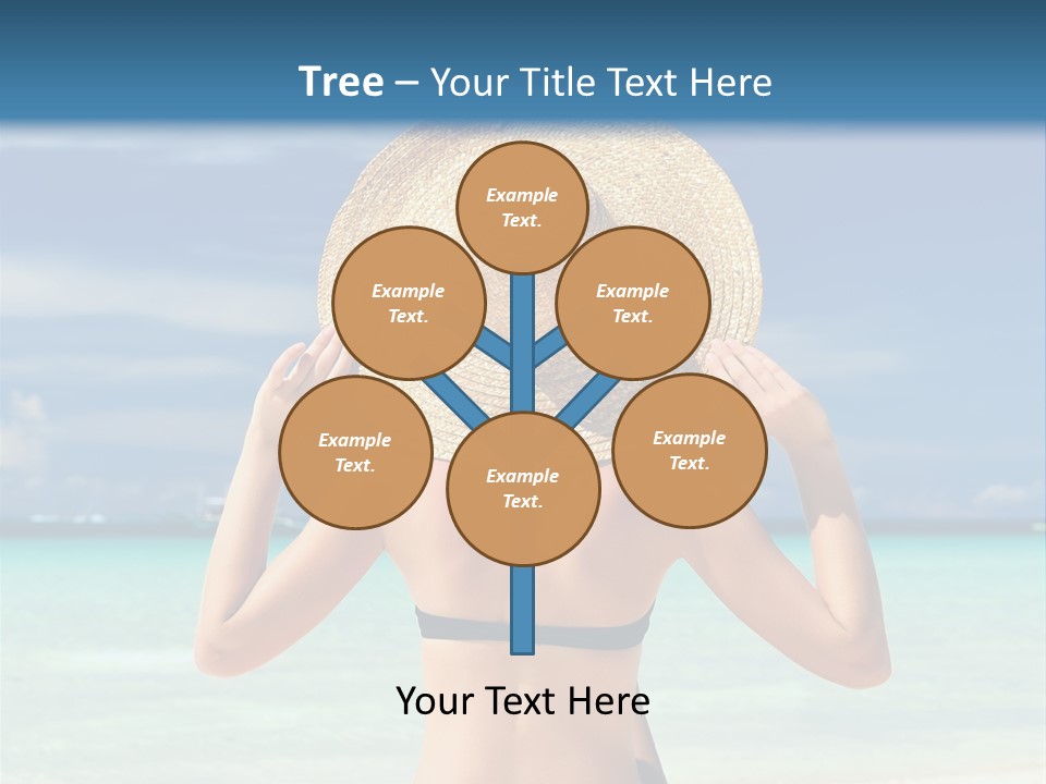 Beach Tropical Sexy PowerPoint Template