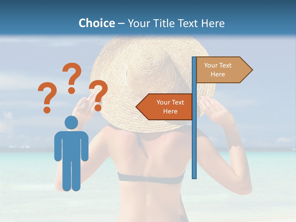 Beach Tropical Sexy PowerPoint Template