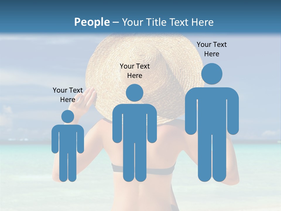 Beach Tropical Sexy PowerPoint Template